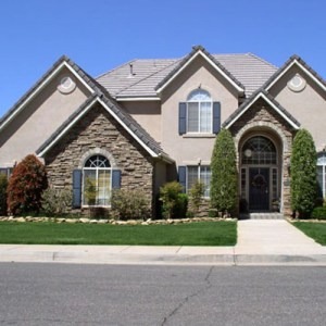 front view of a home