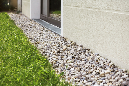 rock and gravel on landscape
