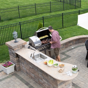 Perfect outdoor kitchen