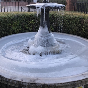 Winterize Fountain